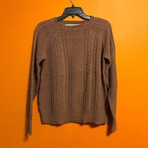 Zara knit chocolate brown